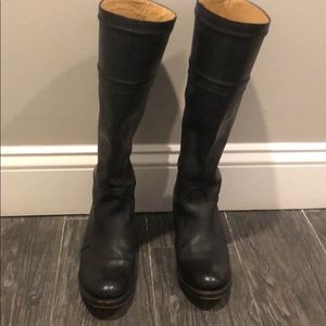 Frye Jane 14L Stitch Leather Tall Boot, 77233